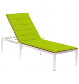 Chaise longue avec coussin...
