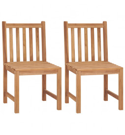 Chaises de jardin 2 pcs...