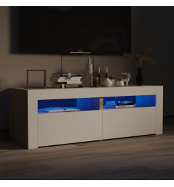 Meuble TV avec lumières LED...