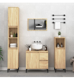 Armoire salle de bain chêne...