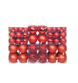 Ensemble de boules de Noël...