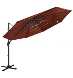 Parasol à 4 niveaux avec...