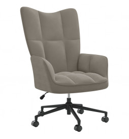 Chaise de relaxation Gris...