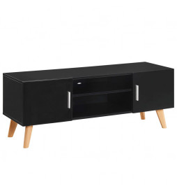 Meuble TV Noir 120x40x46 cm...