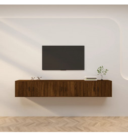 Meubles TV muraux 3 pcs...