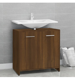 Armoire de bain Chêne...