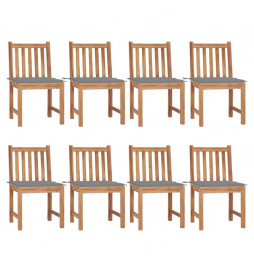 Chaises de jardin 8 pcs...