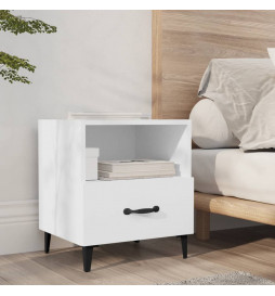 Table de chevet Blanc Bois...