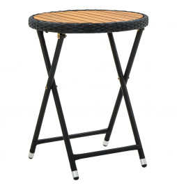 Table à thé Noir 60 cm...