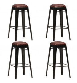 Tabourets de bar lot de 4...