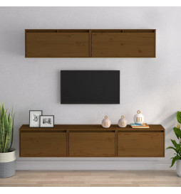 Meubles TV 5 pcs Marron...