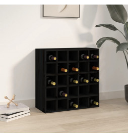 Armoire à vin Noir 56x25x56...