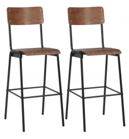 Tabourets de bar lot de 2...