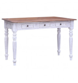 Bureau et tiroirs Blanc...