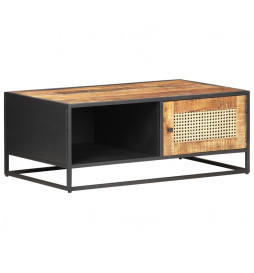 Table basse 90x50x35cm Bois...