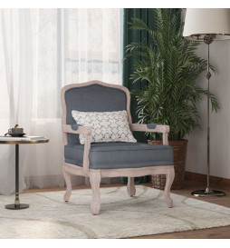 Fauteuil gris foncé...