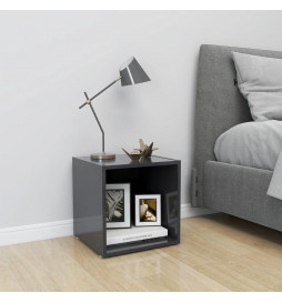Meuble TV Gris 37x35x37 cm...