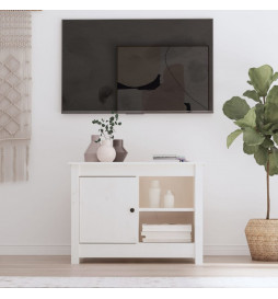 Meuble TV Blanc 70x36,5x52...