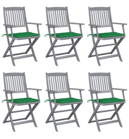 Chaises pliables...