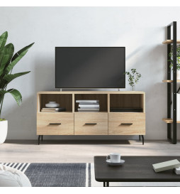 Meuble TV chêne sonoma...