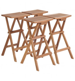 Tabourets de bar pliables 4...