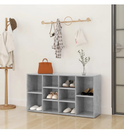 Banc à chaussures Gris...