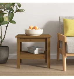 Table basse Marron miel...