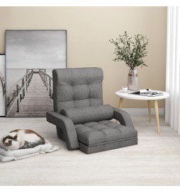 Chaise pliable de sol avec...