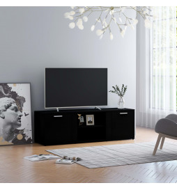Meuble TV Noir 120x34x37 cm...