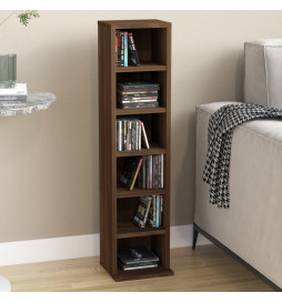 Armoire à CD Chêne marron...