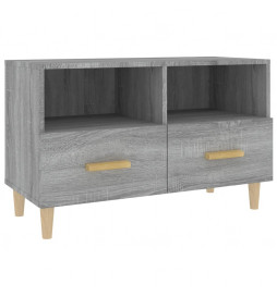 Meuble TV Sonoma gris...
