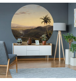 WallArt Papier peint cercle...