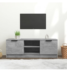 Meuble TV Gris béton...