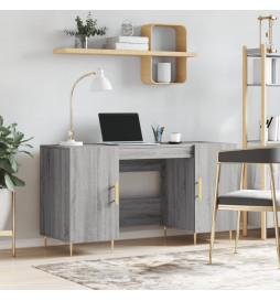 Bureau sonoma gris...