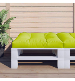Coussin de palette vert...
