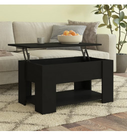 Table basse Noir 79x49x41...