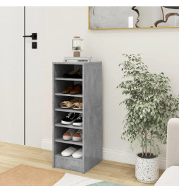 Armoire à chaussures Gris...