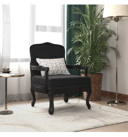 Fauteuil noir 64x64x90 cm...