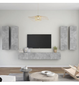 Ensemble de meuble TV 6 pcs...