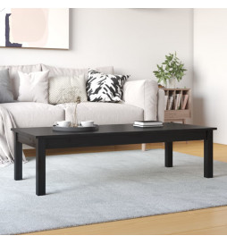 Table basse Noir 110x50x30...