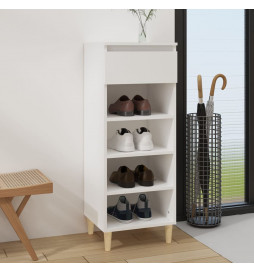 Armoire à chaussures Blanc...