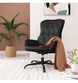 Chaise de relaxation Noir...
