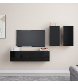 Ensemble de meuble TV 4 pcs...