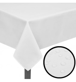 Nappes de table 5 pcs Blanc...
