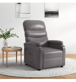Fauteuil inclinable Gris...