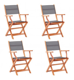 Chaises pliables de jardin...