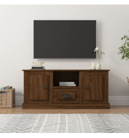 Meuble TV chêne marron...