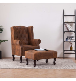 Fauteuil Chesterfield et...