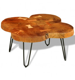 Table basse 35 cm 4 troncs...