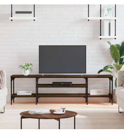 Meuble TV chêne marron...